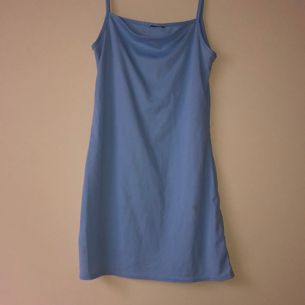 {2/$18} Light Blue Slip on dress